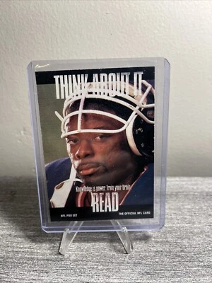 1991 Pro Set - Think About It Small Text on Back #373 Carl Banks - Image 1 of 2