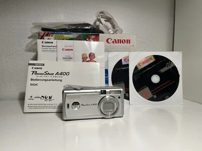 Canon Power Shot  A400 Canon   Digitalkamera - Bild 1 von 2