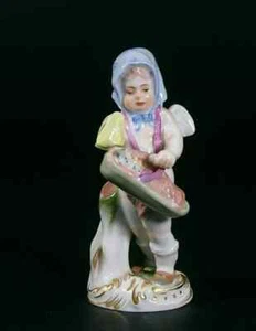 Meissen Figure 'Amor as Mother with Child', Late 19th Century. - Picture 1 of 6