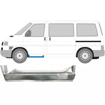 For Volkswagen Transporter T4 Sill Repair Plate Entry Plate Left - Image 1 of 2