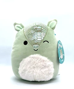 Squishmallows Kellytoy Arilla the Armadillo Cuddly Plush Mint 7.5" NWT - Picture 1 of 10