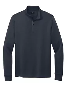 NEW MEN'S BROOKS BROTHERS DOUBLE KNIT, 1/4 ZIP PULLOVER, CADET COLLAR. 2XL - Picture 1 of 4