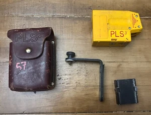 PLS3 Laser Level w/ Bracket and pouch PLS 3 (tested) - Picture 1 of 8