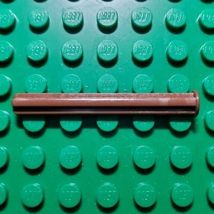 Lego Part 15462 Technic Axle 5L with Stop Reddish Brown - Picture 1 of 3