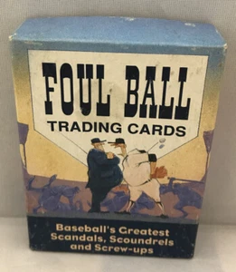 1991 Foul Ball (36) Baseball Cards by Eclipse - New In Original Box Cohen Cone - Picture 1 of 2