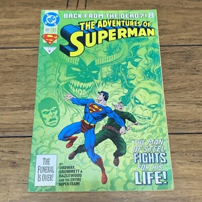 DC Comics 1993 The Adventures Of Superman #500  Back From The Dead 11 Ordway CV - Image 1 of 4