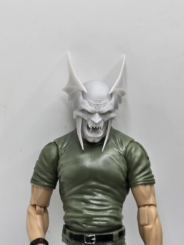 Cabeza Darkclaw impresa en 3D 1:18 3 3/4" GI Joe 25 aniversario B68 Foto 1 de 1