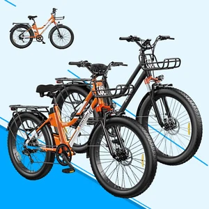 Fat Tire Electric Bicycles 350W Ebikes for Adult 36V 10.4AH Motor 20MPH Dx - Picture 1 of 23
