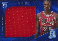 2013-14 Panini Spectra Rookie Jumbo Jerseys #19 Tony Snell Jersey /75 - NM-MT