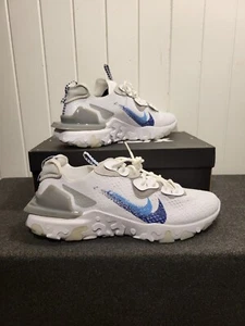 Nike React Vision Paint Swoosh White Royal Blue - Size : 49.5 🌈🌈 - Imagen 1 de 11