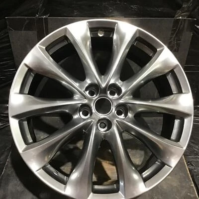 2014-2015 Mazda Cx-9 64963 Refurbished Wheel 20 X 7-1/2 10 Spoke Rim Hyper Silv - Image 1 of 4