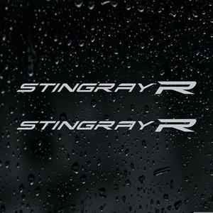 Pair C8 Stingray R Decal Vinyl Stickers for Corvette Cars - Picture 1 of 17