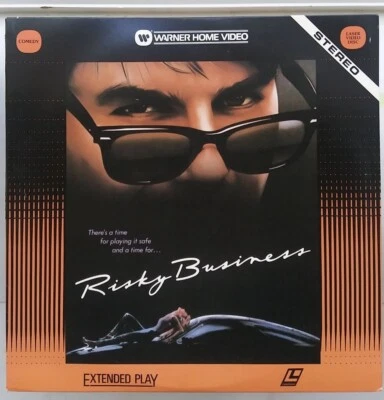 Risky Business Lase Disc Extended Play 1983 Tom Cruise Movie - Image 1 of 4