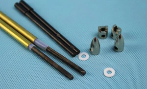 3/16" 4.76mm Left & Right rotation flex shaft cable assembly rc boat one Pair - Picture 1 of 2