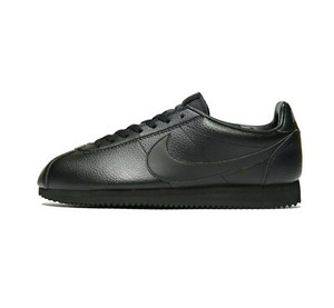 Buty sportowe Nike Classic Cortez skórzane OG - potrójne czarne - rozmiar UK 7 (EU 41) US 8