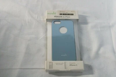 Moshi iGlaze Remix for iPhone Hybrid Case for iPhone 5 Blue NEW - Image 1 of 2