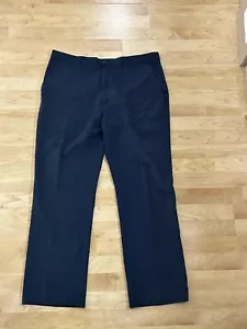Cutter And Buck DryTec Navy Blue Golf Pants sz 38x32 - Picture 1 of 5
