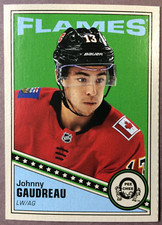 2019-20 O-Pee-Chee  Retro Box Bottom Johnny Gaudreau Calgary Flames