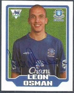 MERLIN F.A. PREMIER LEAGUE 06- #205-EVERTON-LEON OSMAN - Picture 1 of 1