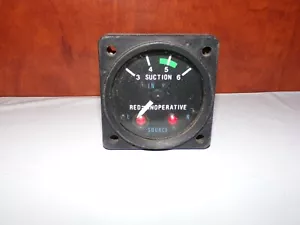 Cessna Superior Labs Suction Gauge SL1001-003-5 - Picture 1 of 3