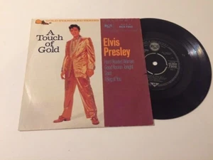 V.V RARE: Elvis Band Scotty Moore & DJ Fontana Signed 7" Record **EX** - Imagen 1 de 5
