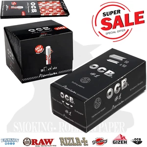 Cartine OCB Premium Singole Corte + Filtri OCB Ultra Slim 5.7mm Pocket - Zdjęcie 1 z 4