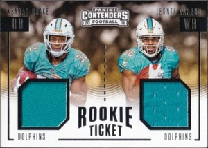 Camiseta deportiva Panini Contenders #9 2016 - Kenyan Drake/Leonto Carroo doble novato - Imagen 1 de 4