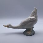 A Gorgeous Vintage Nao By Lladro Goose Stretching Figurine Superb Cond