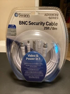 Swann BNC Security Cable 25ft/8m, Advanced Series, Weatherproof - Picture 1 of 4