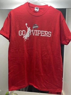 Camisa de manga corta Rio Grande Valley Vipers RGV NBA para hombre XL roja G League TX Foto 1 de 4