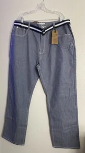 Vintage PJ MARK Denim Jeans Mens 42X34 Blue Straight Leg Regular NWT - Picture 1 of 12