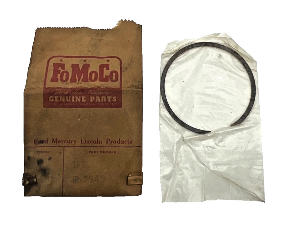 Anillo de pistón Ford FoMoCo IP-7945 Lincoln Mercury Nuevo de Lote Antiguo Foto 1 de 1