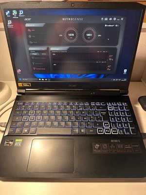 Acer Nitro 5 RTX 3070 8GB | Ryzen 7 5800H | 1 TB | 16 GB RAM | AN515-45 | Nero - Immagine 1 di 4