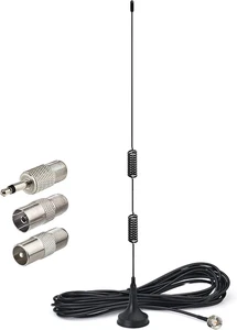 FM Radio Antenna Magnetic Base Radio Bluetooth Stereo Audio Video Receiver - Picture 1 of 12