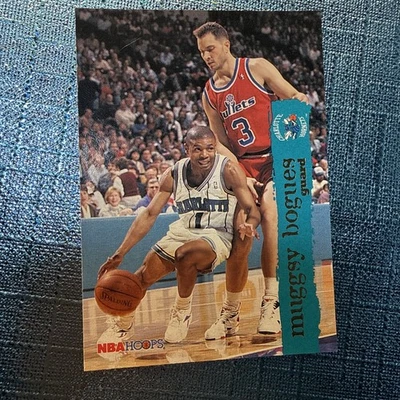 1995-96 Hoops #14 Muggsy Bogues - Image 1 of 3