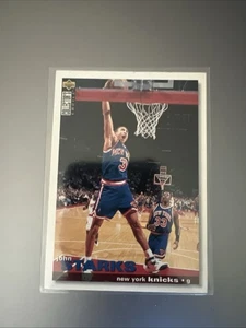 John Starks Collector’s Choice Platinum Players Club 1995-96 #106 Knicks casi nuevo/como nuevo - Imagen 1 de 4