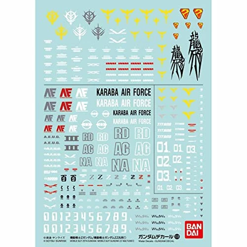 NEW BANDAI SPIRITS Gundam Decal No.108 Zeta  ZZ Universal 19607 - Image 1 of 1