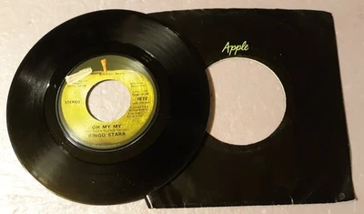 Ringo Starr Oh My My/Step Lightly by EMI Records 7" Vinyl Record 45rpm - Image 1 of 2