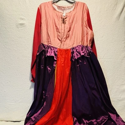Костюм женское косплей-платье Disney Hocus Pocus Sarah Sanderson размер XXXL 3XL - Изображение 1 из 4