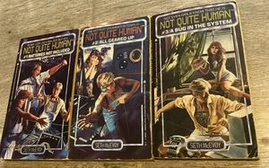 No Quite Human # 1-3 PBS Seth McEvoy 1985 1st Edition Archway Books - Picture 1 of 4