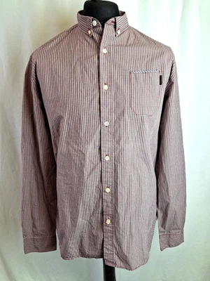 Paul Smith Checked Shirt Long Sleeve Smart Casual Pocket Red Large A3150 - Image 1 of 4