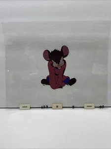 Vintage 1986 An American Tail Don Bluth Animation Art Cel Fievel - Picture 1 of 2
