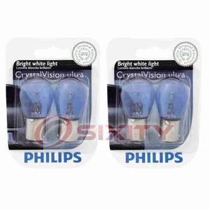 2 pc Philips Front Turn Signal Light Bulbs for Rover 2000 3500S 1969-1971 jv - Bild 1 von 5