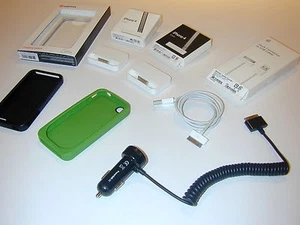 Apple iPhone 4 & 4S Accessories including Docks - Cases - Cable - Car Charger - Picture 1 of 10