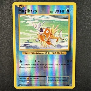 Pokemon TCG Magikarp XY Evolutions 33/108 Common Reverse Holo Card - Picture 1 of 2
