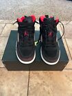 Jordan Spizike Bred University Red Used With Box and Lace Locks- Size 9  