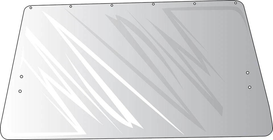 Cristal ventana trasera F98367 para Case 1896 2094 2096 3394 3594 4494 4894 ++ tractores Foto 1 de 1