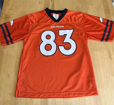 Camiseta NFL Denver Broncos Jóvenes Niños XXL 2 Caras #83 Wes Welker Naranja Foto 1 de 4