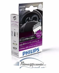 PHILIPS CANBUS SISTEMA DI CANCELLAZIONE DEGLI AVVISI ALLARME LED 5W 12956X2 - Imagen 1 de 3