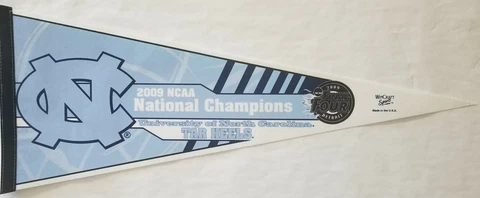 UNC Tar Heels NCAA 2009 Final Four Champions Pennant 12" x 30" Cover